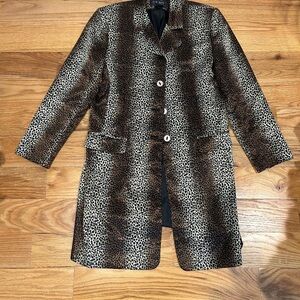 Clio Leopard Print Blazer